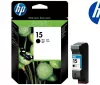  HP 15 Black InkJet Cartridge 500 pages 25ml (C6615DE)