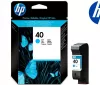  HP 40 Cyan InkJet Cartridge 1600 pages 42ml (51640CE)
