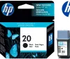  HP 20 Black InkJet Cartridge 500 pages 28ml (C6614DE)