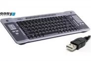 Клавиатура Easy Touch (ET-945) - PS/2 Multimedia Black-Silver