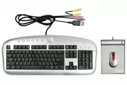 Клавиатура A4 Tech (G600UP) - USB Fast Button Gaming Keyboard Black