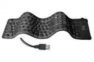 Клавиатура Chip (AirTouch) - USB Plastic Wotterproff Flexible Black