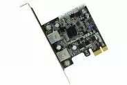 Платка PCI-e to 2x USB 3.0 Card