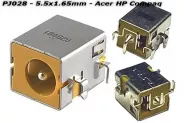  DC Power Jack PJ028 5.5x1.65mm (Acer HP Compaq)