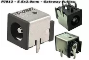 DC Power Jack PJ012 5.5x2.0mm (Gateway Fujitsu Siemens)