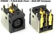  DC Power Jack PJ030 7.5x5.0x0.7mm (Dell HP Compaq)