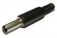 Букса за захранване DC Power Jack Plug male connector (5.5x2.5mm 12mm)