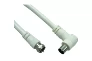 Антенен коаксиален кабел F-connector to 9.5 TV M (VCom CV612-1.5m)