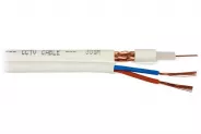 Микрокоаксиален кабел BNC+Power (RG59+2x0.5mm) ролка 200м