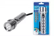 Лампа фенер Flashlights 1-LED 1W battery 3xAAA Metal (HQ Torch-L-62)