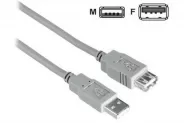  USB 2.0 A/AF 3m Extension cable White(Cable-143/3HS)
