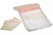 Плик с цип PVC 35µm прозрачна торбичка с размер 16х20см оп. 100бр