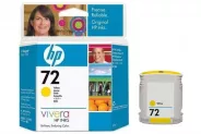  HP 72 Yellow InkJet Cartridge 160 pages 69ml (C9400A)
