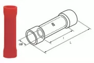    Red Plug AWG #22-16 (BV1.25) .10