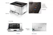 Принтер Samsung CLP-365 Color Laser Printer - Лазерен