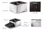 Принтер Samsung CLP-415N Color Laser Printer - Лазерен