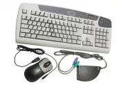 Клавиатура - PS/2 White / Black Безжична - Втора ръка (SEC)