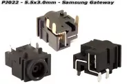  DC Power Jack PJ022 5.5x3.0mm (Samsung Gateway Micron Transport)