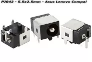  DC Power Jack PJ042 5.5x2.5mm (Asus Lenovo Compal)