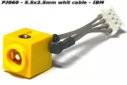  DC Power Jack PJ060 5.5x2.5mm w/cable 1.4 (IBM)
