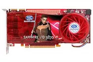 Видеокарта Sapphire PCI-E ATI HD3870 - 512MB DDR4 Dual DVI S-video TV-out