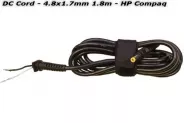 Лаптоп кабел DC CORD 4.8x1.7mm 1.8m (HP Compaq) Quality