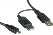  2*USB 2.0 A to USB micro 1.0m (Y-Cable)