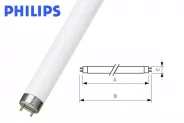 Лампа луминисцентна Lamp Fluorescent 18W 600mm (Philips - TL-D 18W)