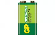  9V 6F22 size PP3 battery Zinc Carbon (GP Greencell) .10  1