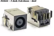  DC Power Jack PJ344 7.5x0.7x5.0mm (Dell)