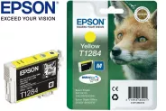 Патрон Epson T1284 Cartridge Yellow Ink 3.5ml (Epson C13T12844011)