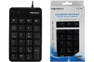 Клавиатура FanTech (FTK-801 NumPad Slim) - USB Keypad Black
