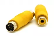  Cable Audio Video [Mini Din(M) 8pin to RCA(F) Yellow]