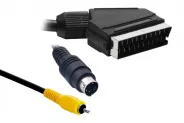  Cable Audio Video [SCART(M) to S-Video(M) + RCA(M) 5m]