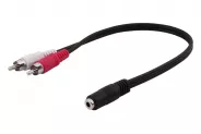  Cable Adapter [RCA(F) to 2 RCA(M) 0.2m]