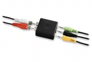  Cable Adapter [2 RCA(F) to 3 JACK(F) 3.5mm ]