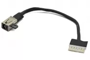  DC Power Jack PJ979 4.5x3.0x0.7mm w/cable 8 (DELL)