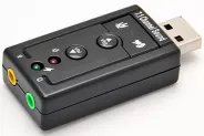 Adapter USB to Audio 3D Sound 7.1 (USB to SB with buttons)