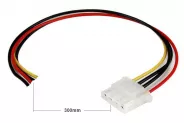  Cable 4Pin Molex (M) Connector 30cm (ATX PSU Connector)