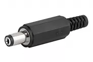 Букса за захранване DC Power Jack Plug male connector (5.5x2.1mm 9mm)
