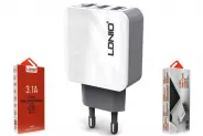   Tablet 220V to 5V 3.1A 15W  3xUSB Out (LDNIO A3301 Charger)