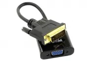  DVI to VGA Cable Adapter Projector [DVI-D(M) to VGA(F)]