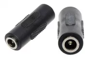 Букса за захранване DC Power Jack Plug female connector (F/F 5.5x2.1mm)