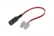 Букса за захранване DC Power Jack Plug female with cable 0.4m (5.5x2.1mm)