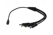 Букса за захранване DC Power Y-cable female to 4x male 0.2m (5.5x2.1mm)