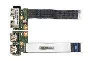 USB Port Board HP Compaq CQ58 650 655 (35110EY00-04T-G)