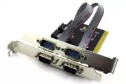 Платка PCI to RS232 DB9 4x Com Port (No Brand)