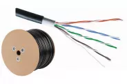 Мрежови кабел LAN UTP 305m Cat.5E (Outdoor 24AWG SCUTP5E24A) Black