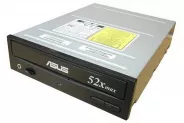 Оптично устройство Asus (CD-S520) - CD-ROM IDE 52X Black