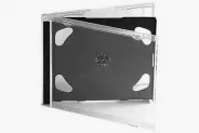 CD кутия 2CD Box 10mm (Черно за 1бр.)